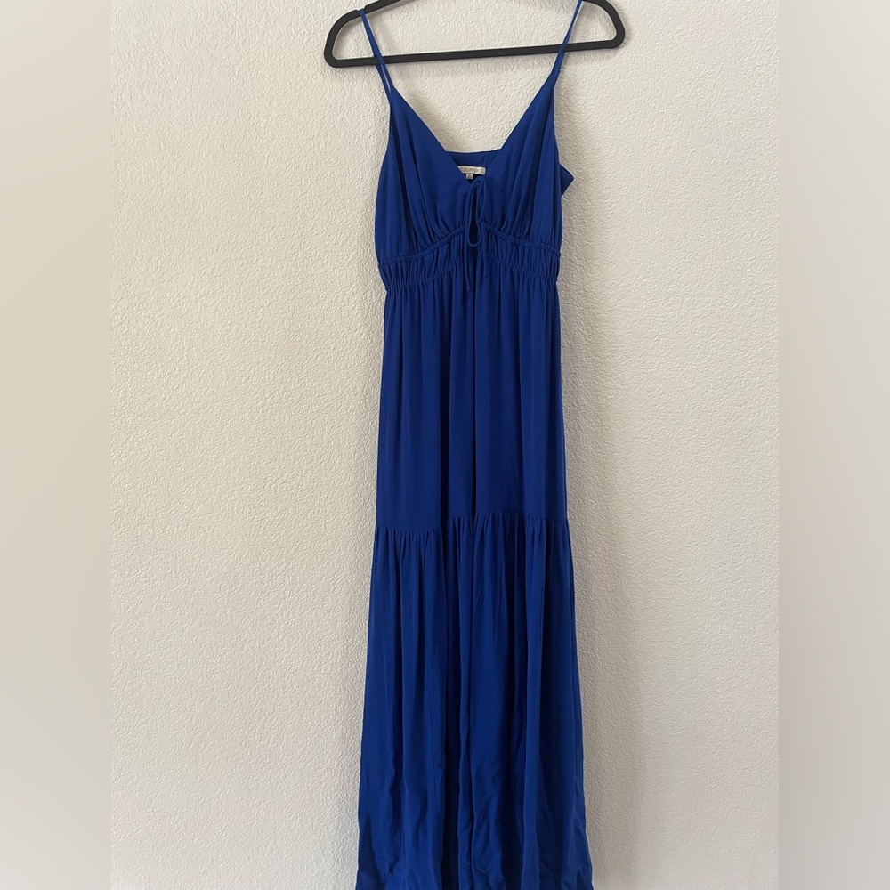 Blue Lisbon Maxi dress Z Supply size small